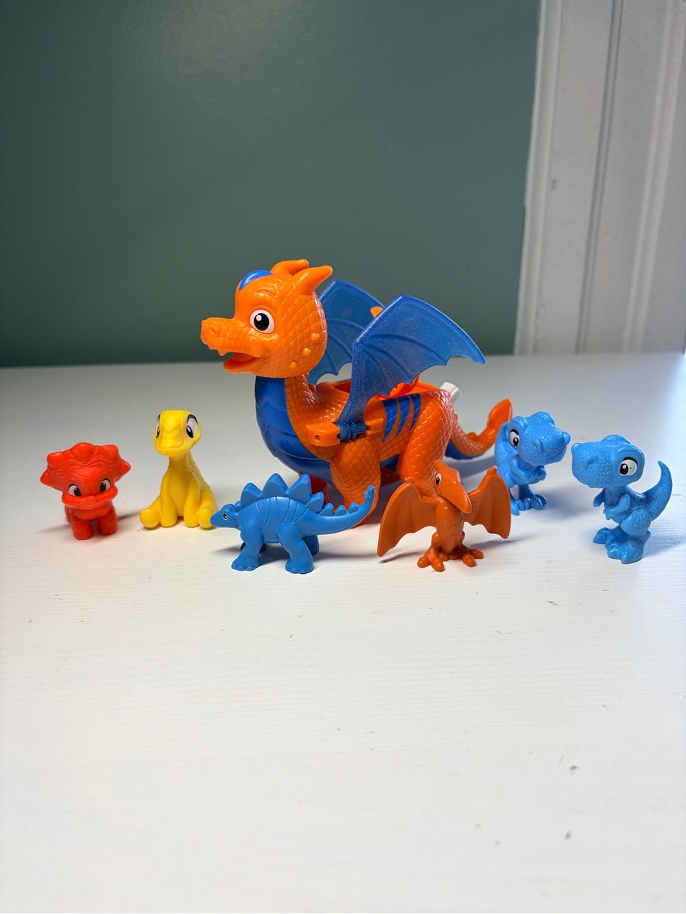 Paw Patrol Orange and Blue Dragon Figure Playset